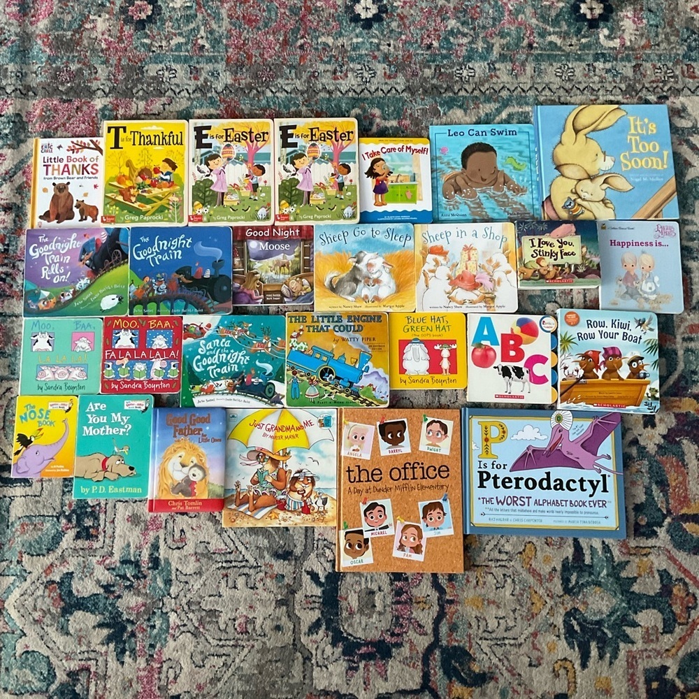 Lot of 48 Children Books Religious Halloween Daniel Tiger IIama